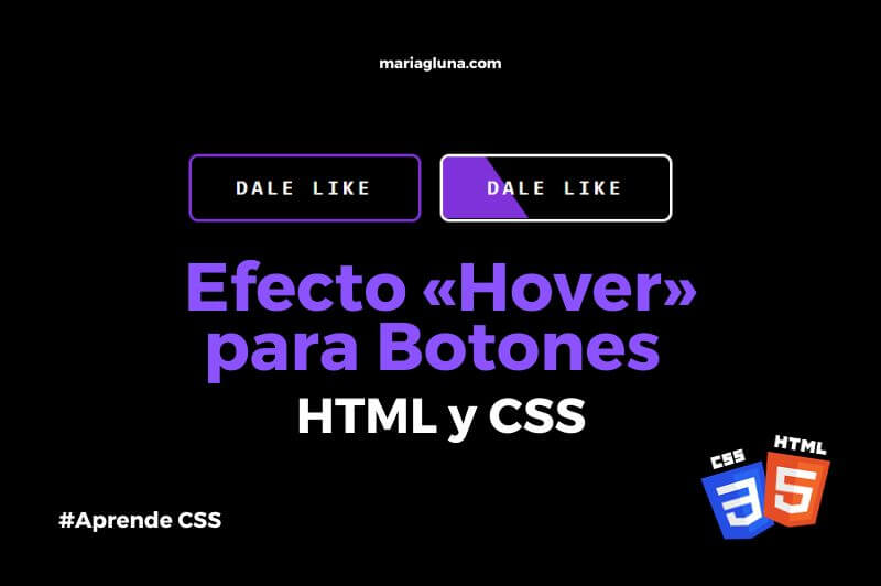 Efecto Hover para Botones - Portada