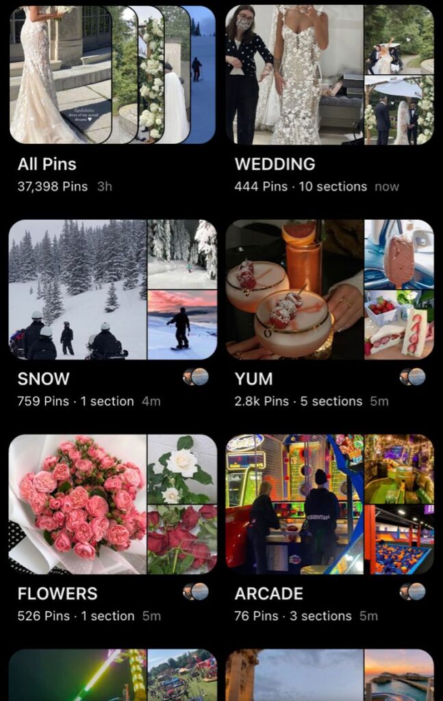 Tablero pinterest